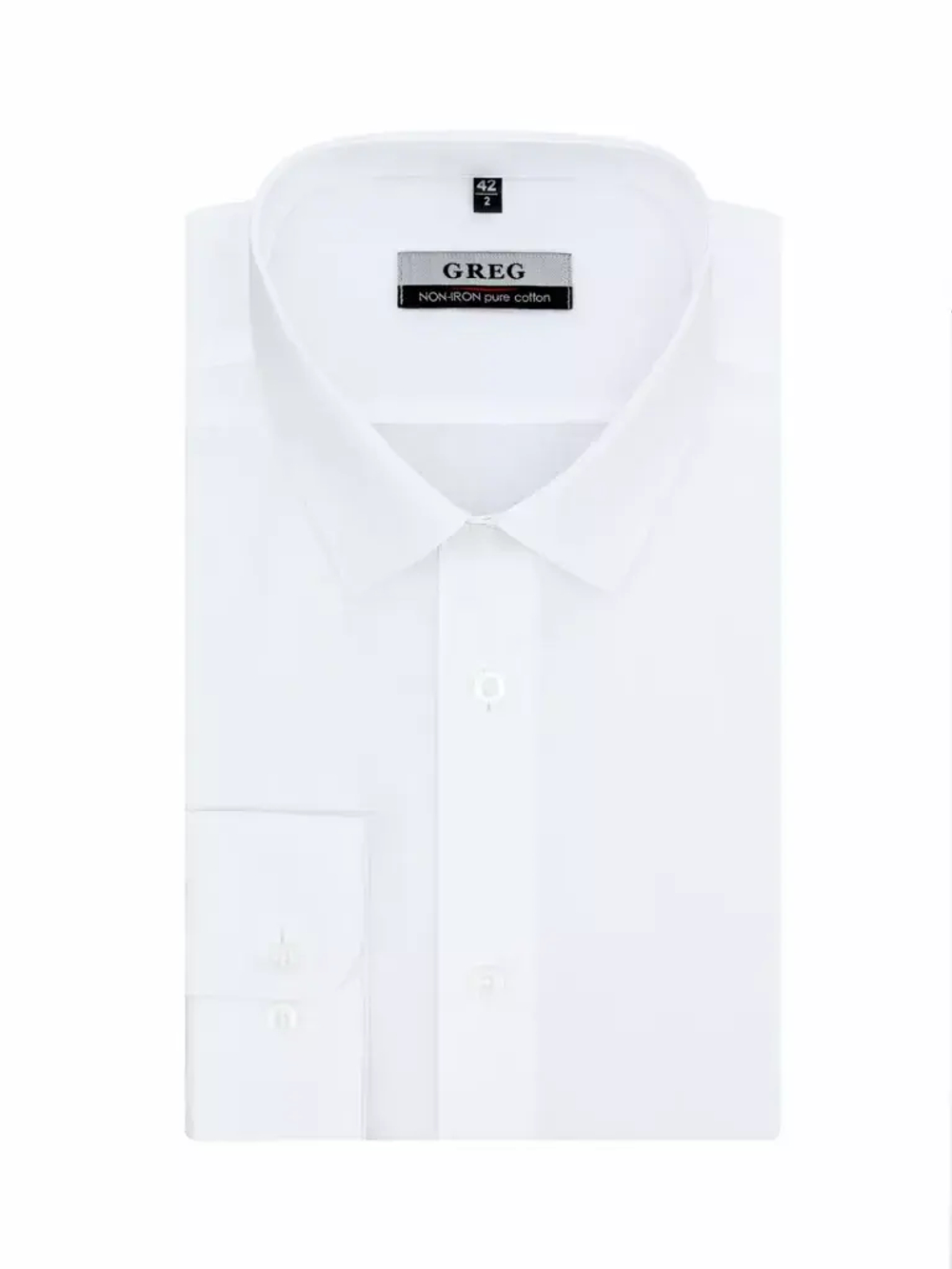Сорочка GREG Regular fit 100/231/4290/Z Non Iron "Однотон."