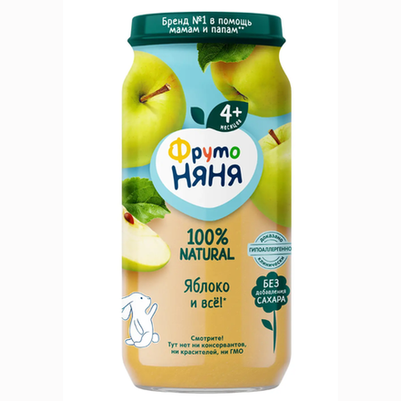 Пюре Фруто Няня Яблоко 250 гр
