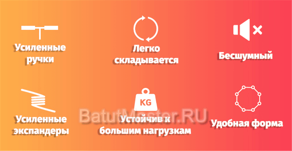 Каркасный батут с Т-образной ручкой, желтый, диаметр 4 фт, восьмиугольный