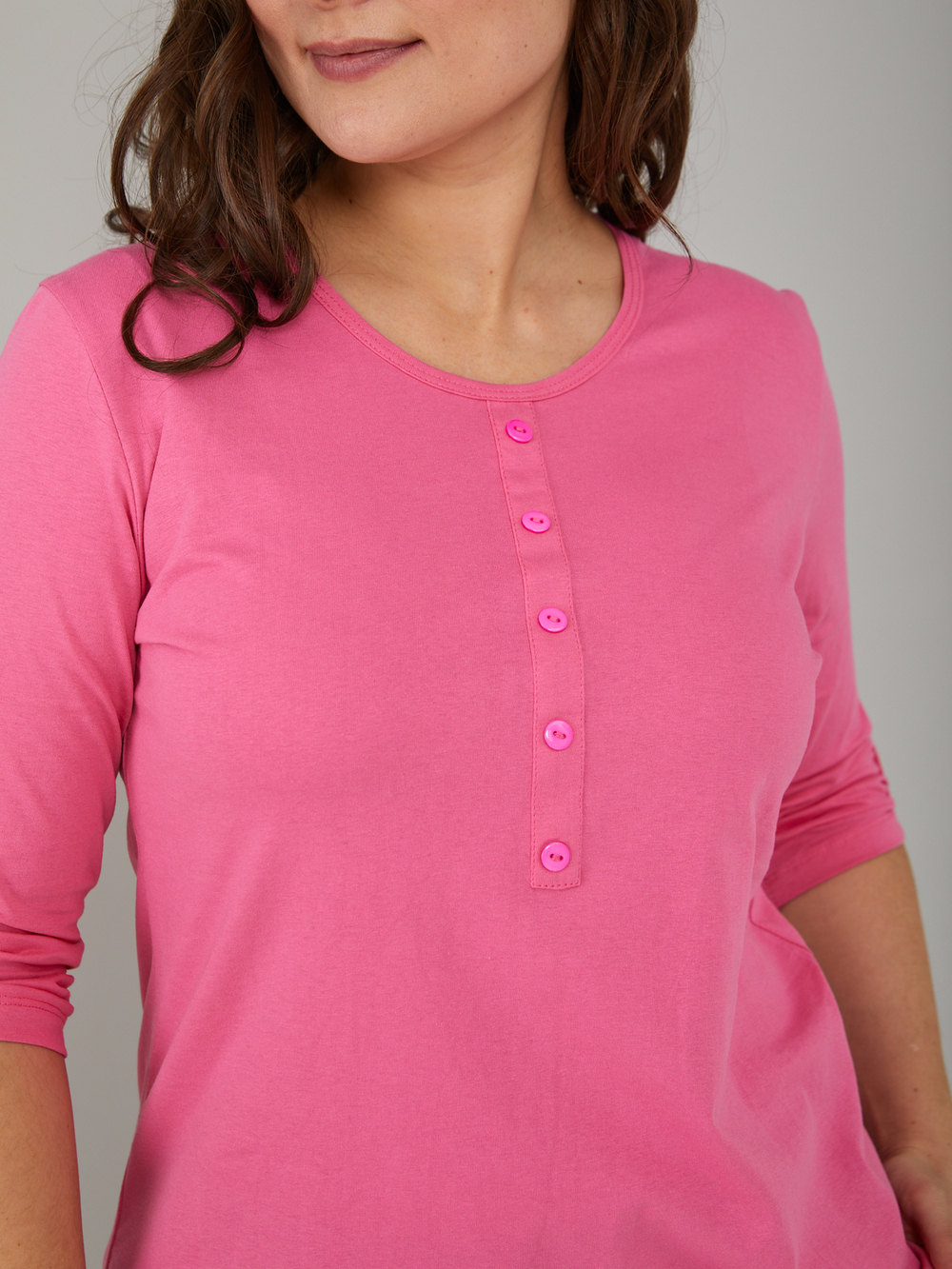 Лонгслив ЛНк-005/фуксия