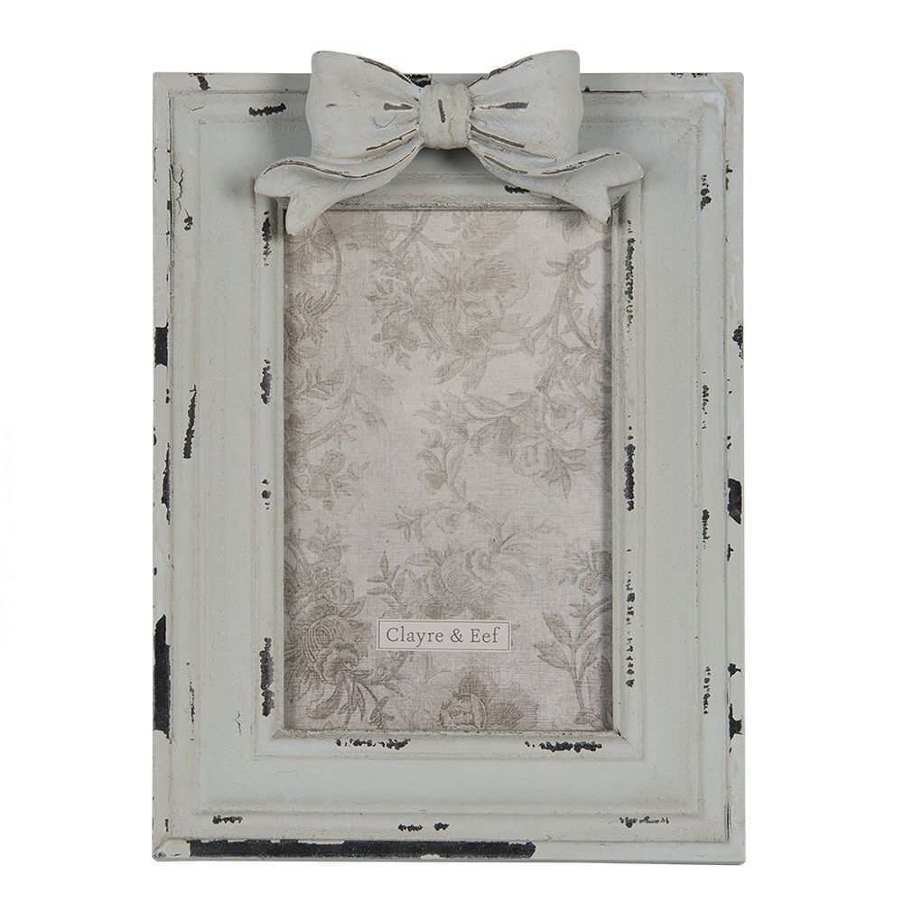 Фоторамка "Бант" 16x3x21см (Фото 10x15см) МДФ,стекло