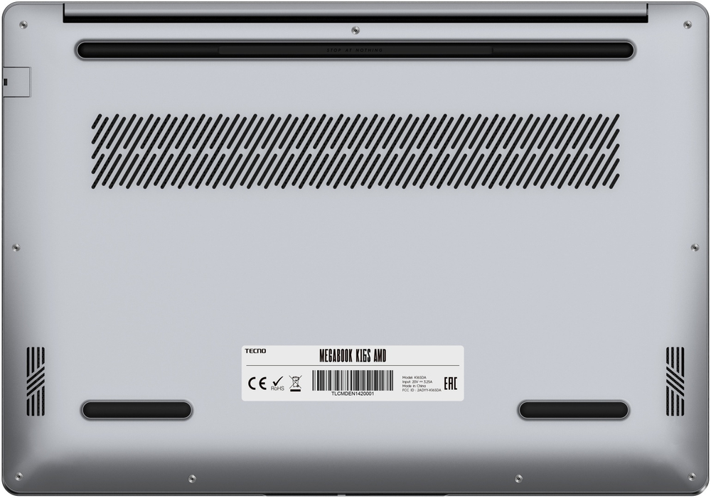 Ноутбук TECNO Megabook K16SAA 16" / 16 Гб / SSD 1000 Гб / Win 11 Home / 71003300437