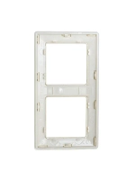 Рамка 2-я Legrand Life Слоновая кость 754042