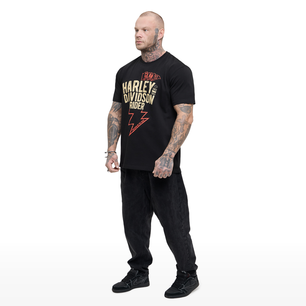 Футболка CLAN13 HARLEY RIDER, черный