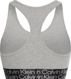 Теннисный бюстгальтер Calvin Klein Low Support Sports Bra - heather grey