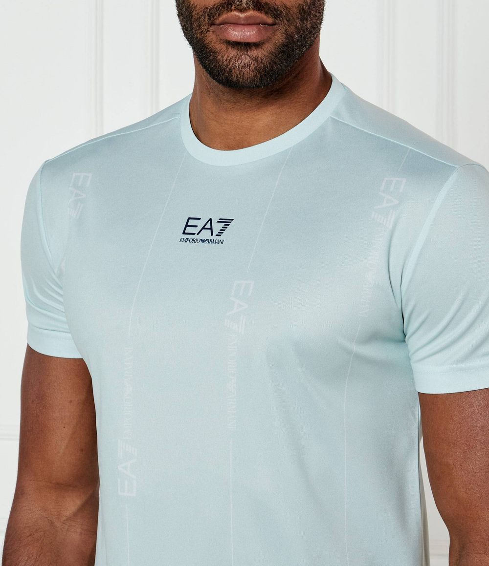 Футболка EA7 - голубой(7M000044 AF13754)