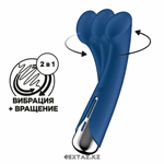 Вибратор для точки G с ротацией Satisfyer Spinning G-Spot 1 синий