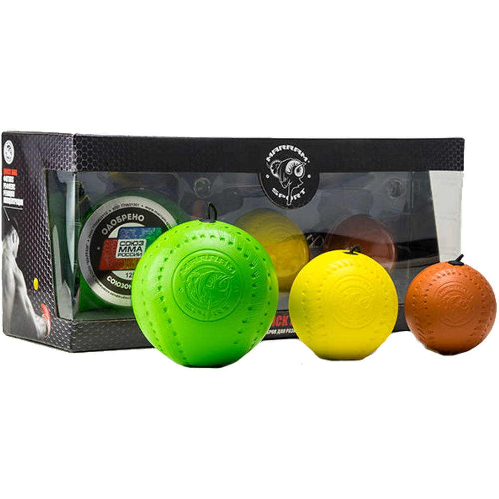 Спортивный тренажер Fight Ball MARRAM SPORT Quick Ball (набор)