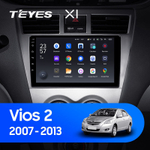 Teyes X1 9" для Toyota Belta, Vios, Yaris 2008-2012