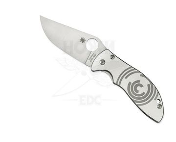 Складной нож Spyderco Foundry C160P c клинком из стали CTS-XHP, рукоять Stainless Steel
