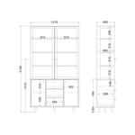 Буфет TWIN TW185