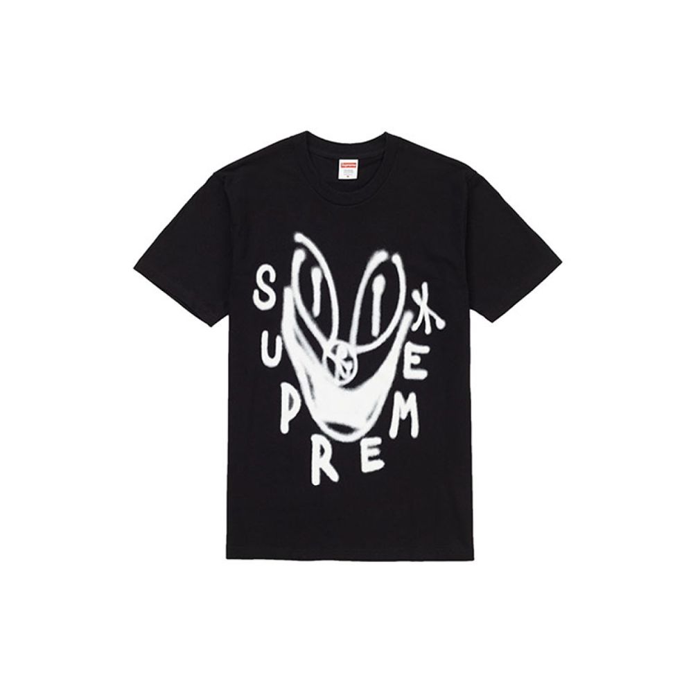 Supreme Smile Tee Black T