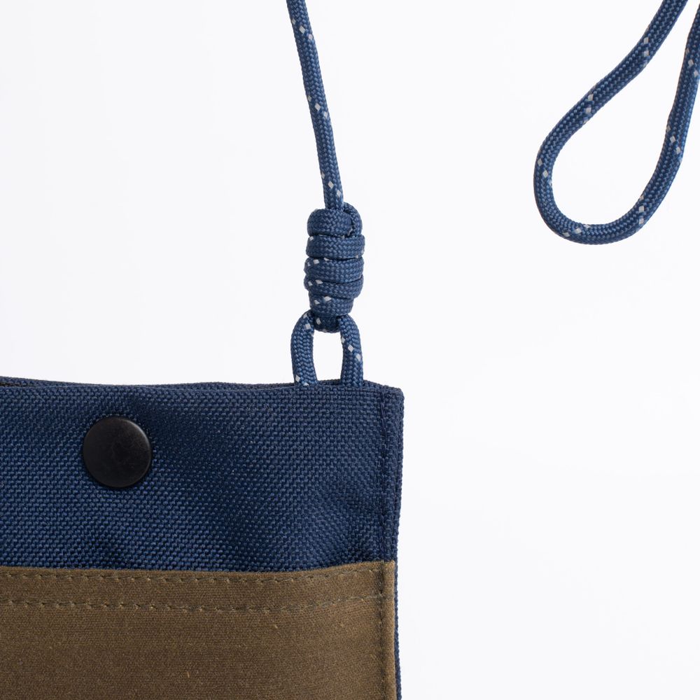 Сумка Якорь Налегке вощеный олив / темно-синий нейлон 1000