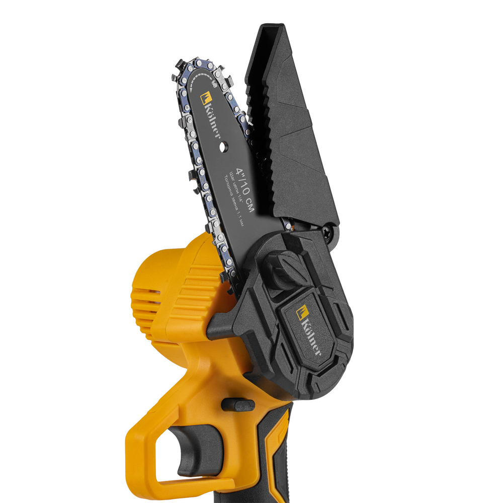 Пила цепная аккумуляторная Kolner KCS 18-10-2K, 18V UNI-M Standard