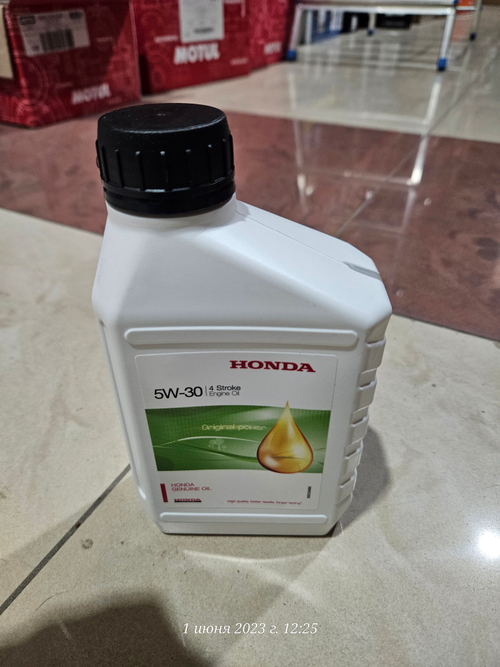 Моторное масло Honda 5W30 (0,6л) для садовой и силовой техники, синтетика