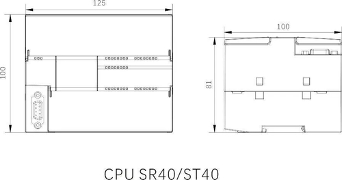 ЦЕНТРАЛЬНЫЙ ПРОЦЕССОР UNIMAT  S7 200 smart PLC 24DI/16DO UN 2881ST400AA0 (UN 288-1ST40-0AA0)