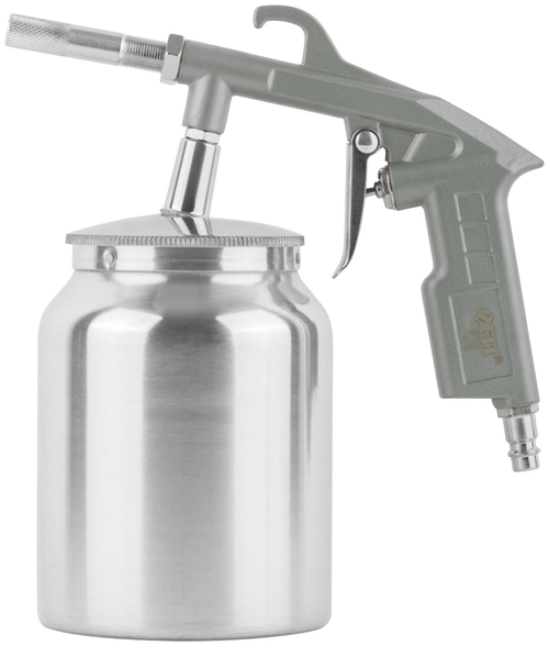 Пистолет пескоструйный, алюминиевый нижний бачок 1000 мл, быстросъемное соединение 81081