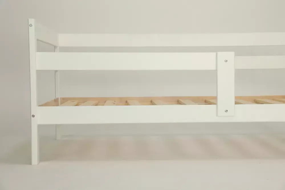 Кровать подростковая "Софа" 200*90 см белый 1 борт (ДМВ)