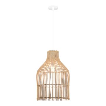 SL1513.523.01 Светильник подвесной ST-Luce Белый/Бежевый E27 1*40W CESTA