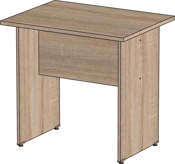 Стол письменный Стандарт Про дуб сонома