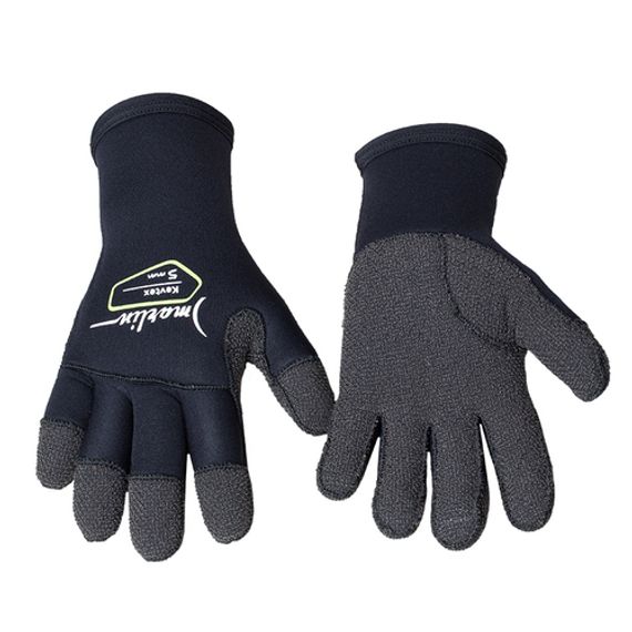 Перчатки Marlin Kevtex 5 мм Черные