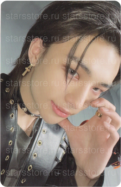 Фотокарта Hyunjin STRAY KIDS - ROCK-STAR