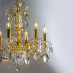 790062 Люстра SCHON 6x60W E14 ЗОЛОТО