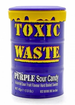 Кислые леденцы Токсик Purple Drum (фиолетовая бочка), 42г (США)