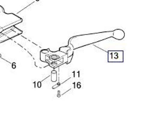 45080-08 Рычаг сцепления softail touring -50%
