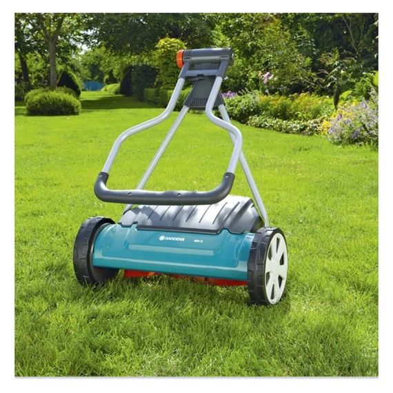Механическая газонокосилка Gardena 400C Comfort барабанная