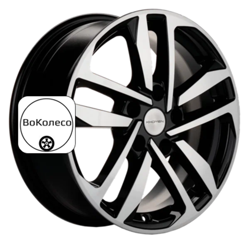 6,5x16/5x115 ET41 D70,2 KHW1612 (Astra) Black-FP Khomen Wheels