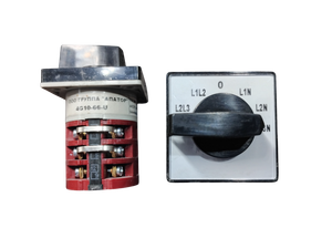 Переключатель кулачковый 4G10-66-U для вольтметра с нулевым положением APATOR