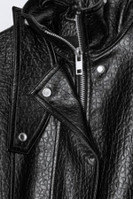 Оверсайз куртка из искусственной кожи ZW COLLECTION - ZARA