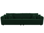 Диван прямой Милтон, Зеленый, Велюр, 100654