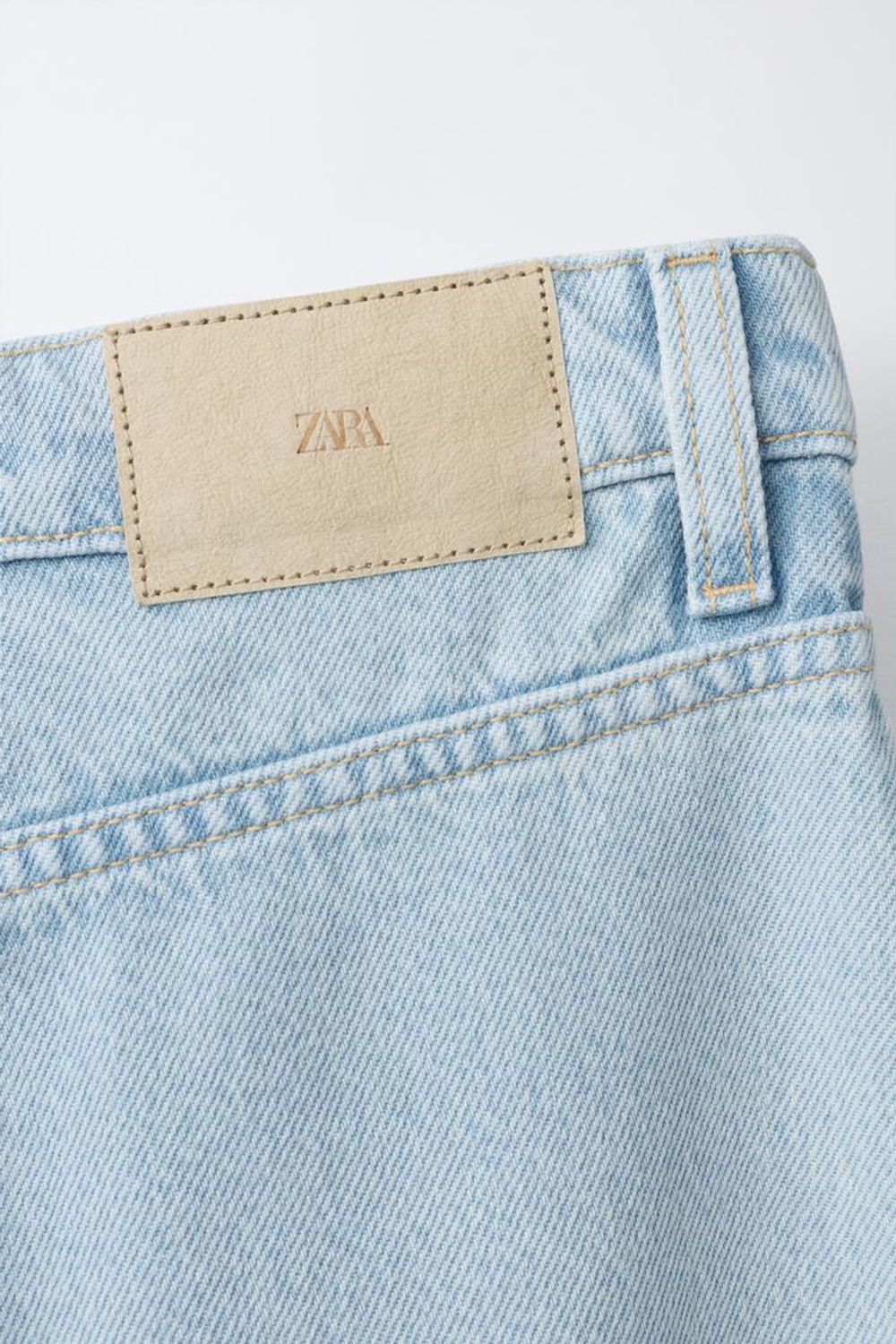 ZARA ДЖИНСЫ БОМБАЧИ, СИНИЙ