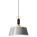 Pendant design lamp  Bon Ton N3E1 by YUUE Design Studio (Grey)