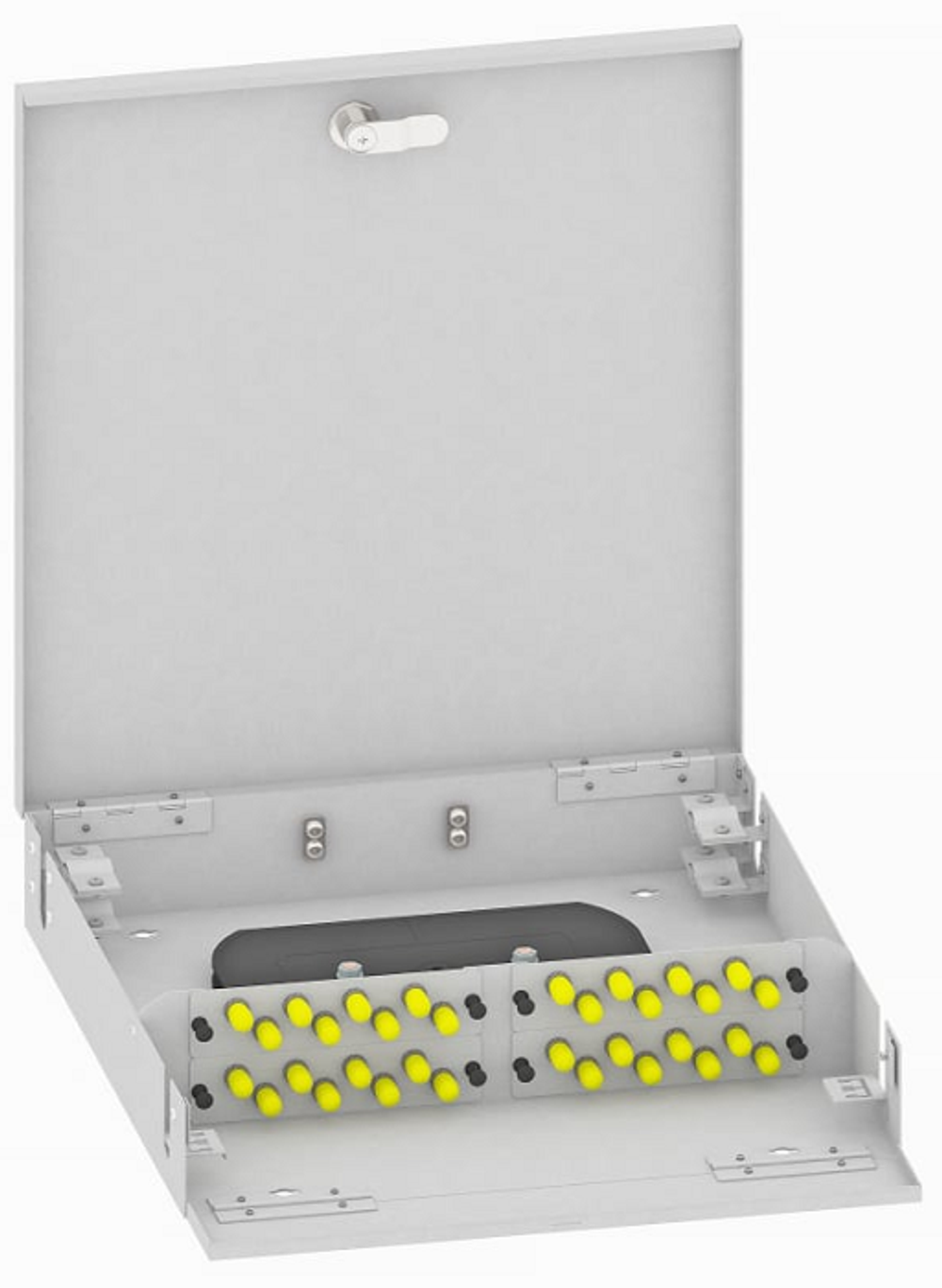 Кросс оптический настенный  TopLAN КРН-Top-32ST/U-OM2-GY