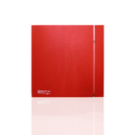 Накладной вентилятор Soler & Palau SILENT-100 CRZ DESIGN-4С RED  (таймер)