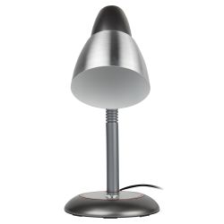 Настольный светильник ЭРА N-115-E27-40W-GY серый | Настольные светильники под лампу