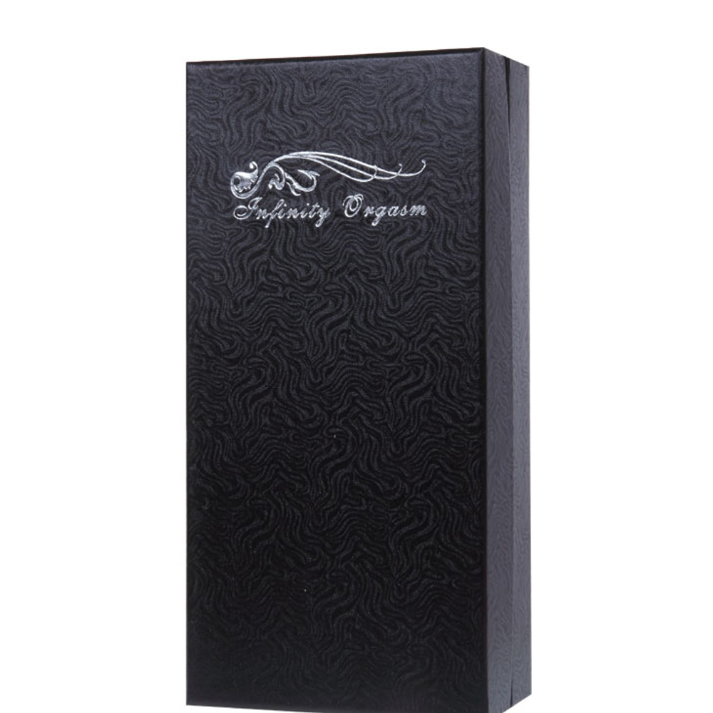 Ребристый розовый вибратор со стимулятором клитора - 26 см. (Цвет: розовый)