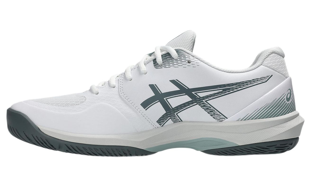 Мужские кроссовки для бадминтона/сквоша Asics Court Hunter FF - white/ocean haze