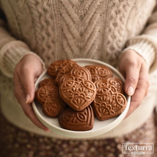 пряничная доска в форме сердце