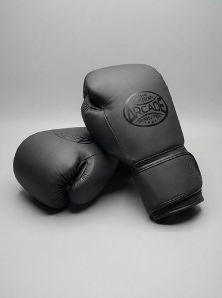 Боксерские детские перчатки Arcade Black