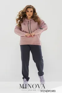 Костюм 2493-фреза-графит Minova