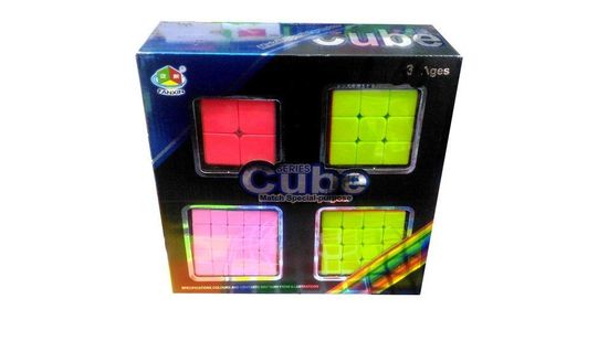 Набор кубик-рубиков 4в1