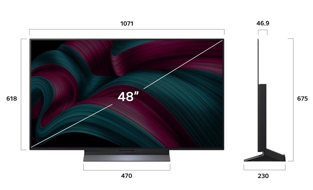 Телевизор LG OLED48C5RLA