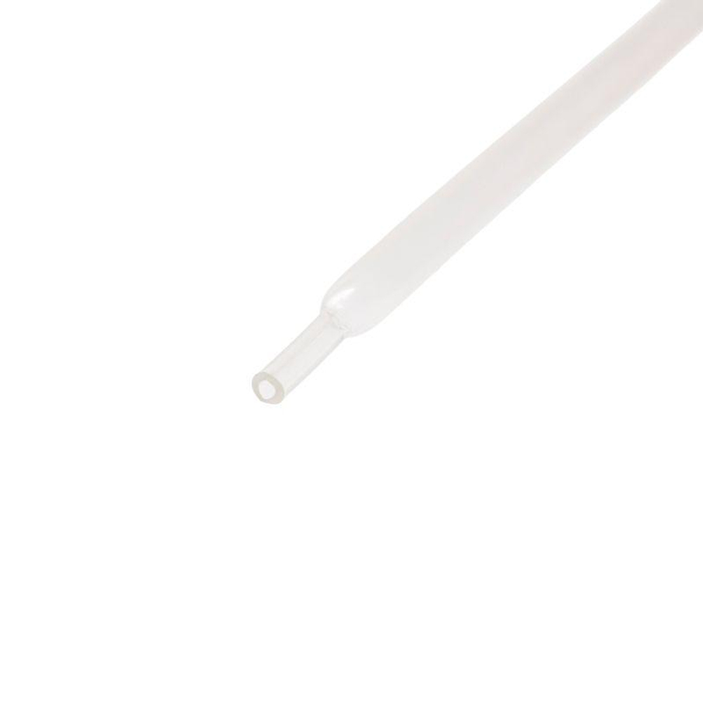 Трубка термоусадочная двустенная клеевая 6/2 (3:1) прозр. 1м Rexant 26-6009