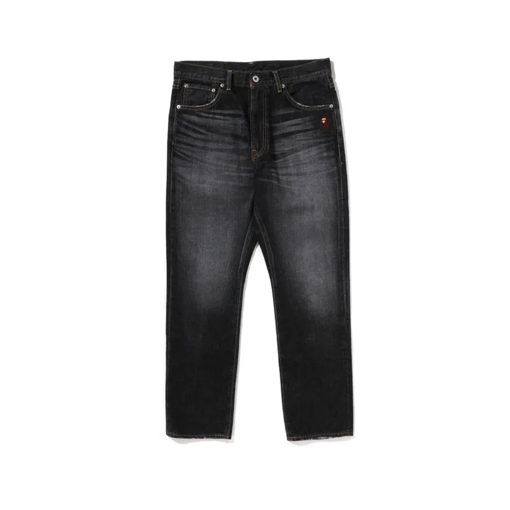 A Bathing Ape Bathing Ape One Point Jeans