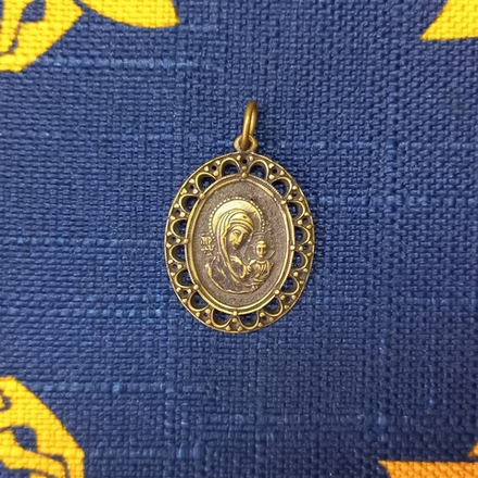 Подвеска. Казанская Божья Матерь