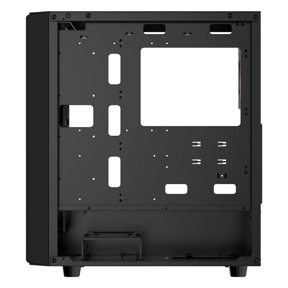 Корпус Ocypus Delta C70 BK ARGB, Midi-Tower, E-ATX, ATX, mATX, mITX, Black, Без БП